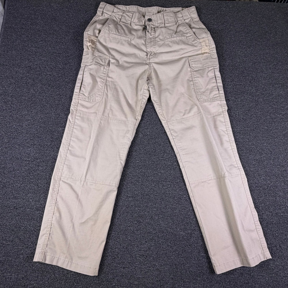 Propper Cargo Pants Mens 36x32 F5294 Khaki Ripstop Tactical Stretch EUC